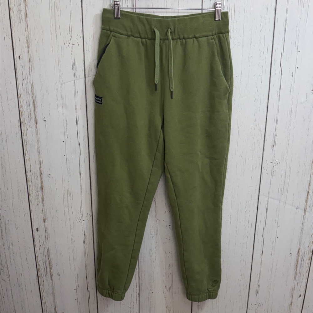 Saucony Olive Green Track Pants